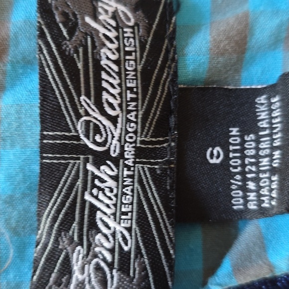 English Laundry Checkered Kids Shirt - Picture 3 of 8